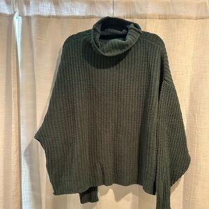Free People mock neck sweater